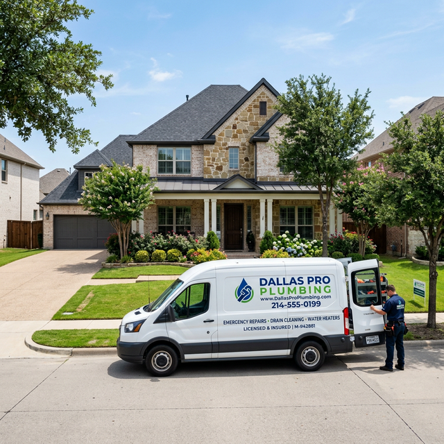 MR Cheap Plumber Dallas Service Van